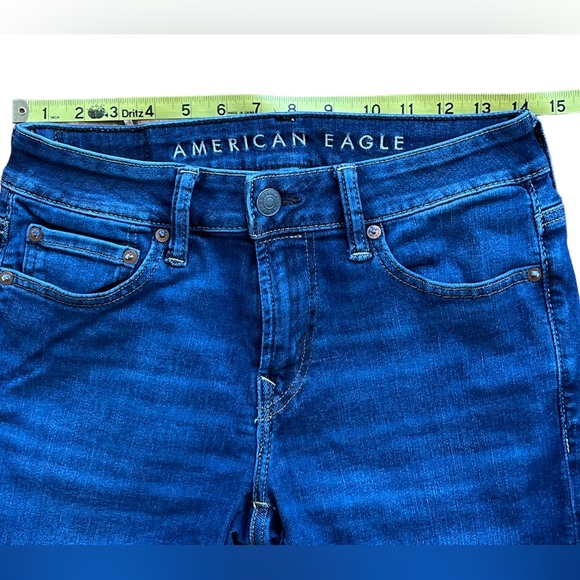 American Eagle Mens Athletic Skinny Airflex Men’s Jeans 29 x 31 Blue Denim - Picture 8 of 9